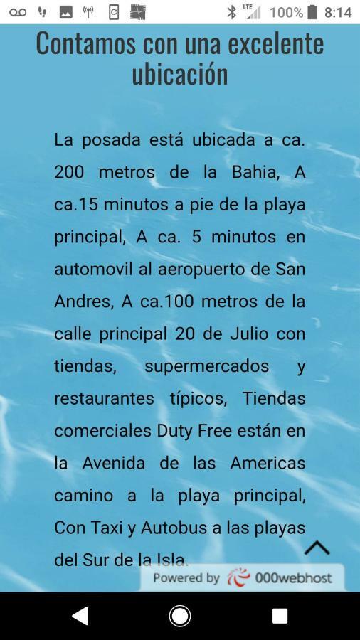 Posada Miss Joyce House San Andrés 외부 사진